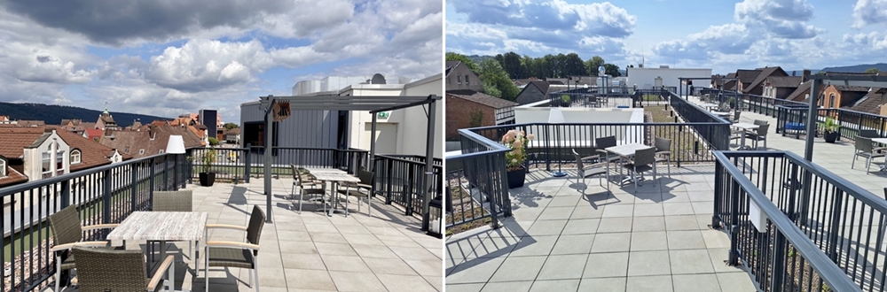Dachterrasse Nordik-Care Holzminden